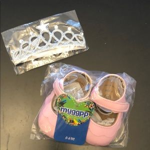 Myggpp 0-6 month Shoes and Crown